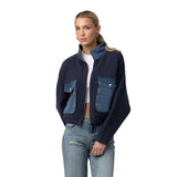 Off The Clock Sweater Bomber Jacket