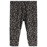 2pc Onesie & Black Floral Pant Set - Denny's