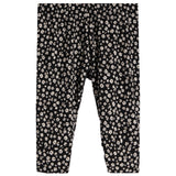2pc Onesie & Black Floral Pant Set - Denny's