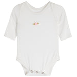 2pc Onesie & Pink Floral Pointelle Pant Set