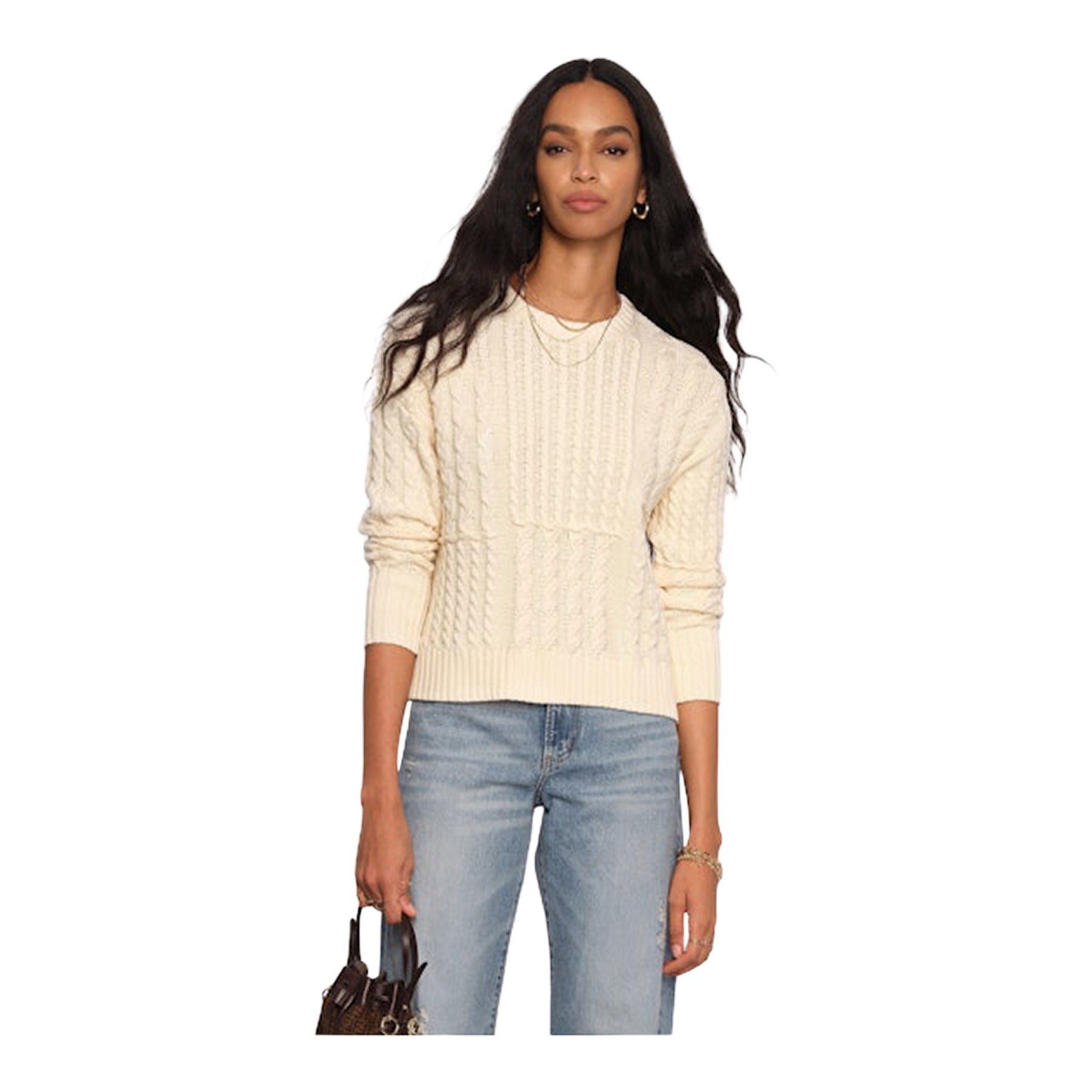 Athena Crew Sweater - Denny's