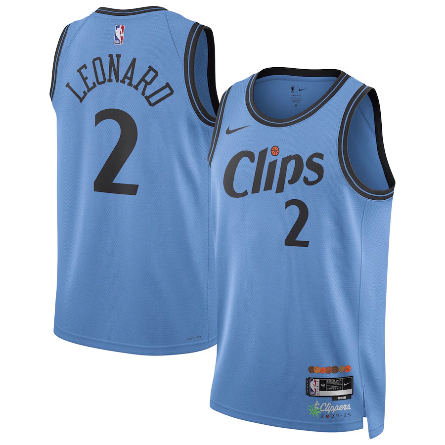 Leonard Clippers City Edition Jersey - Denny's