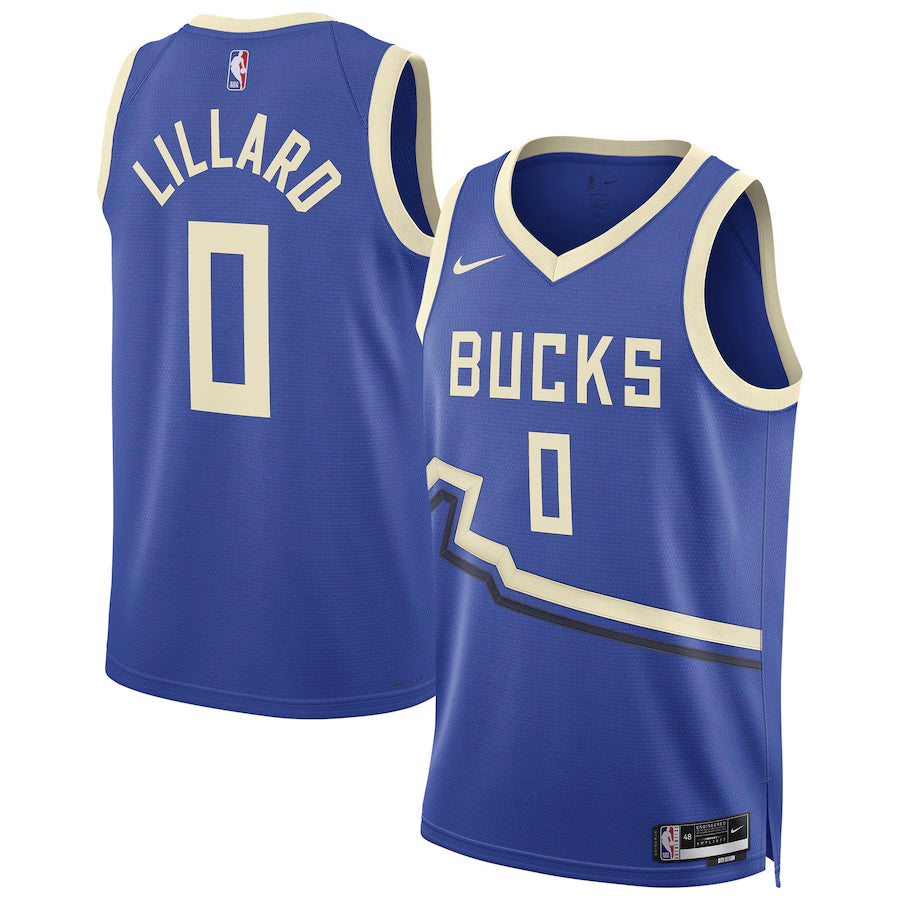 Lillard Bucks City Edition Jersey - Denny's
