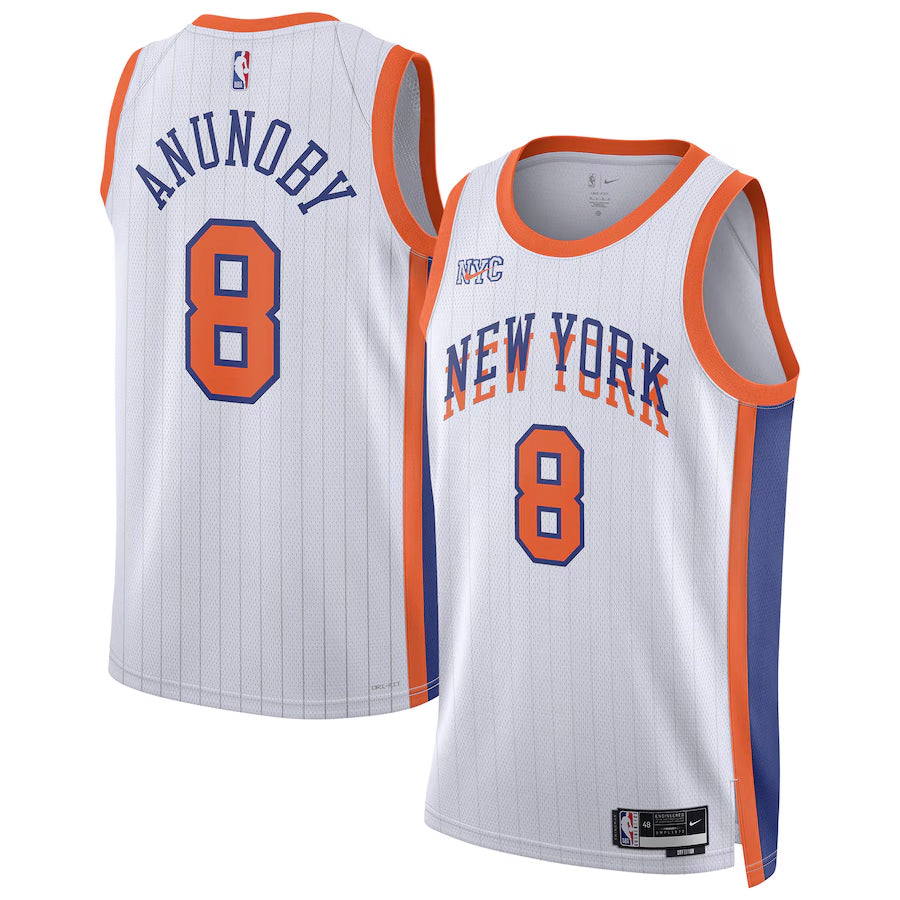 Anunoby Knicks City Edition Jersey Denny s