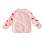 Fuzzy Heart Sweater - Denny's