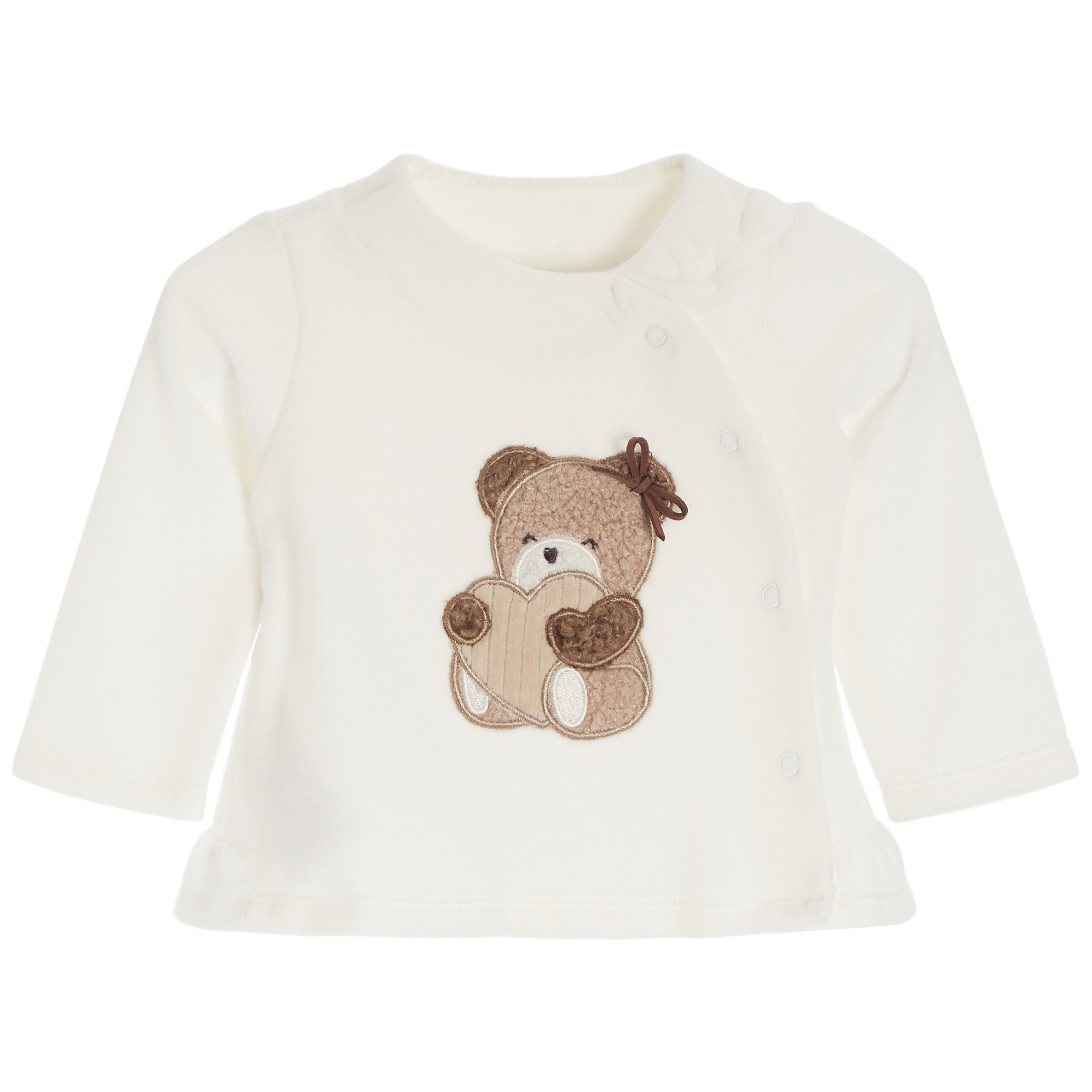 Fuzzy Bear Corduroy Pant Set - Denny's