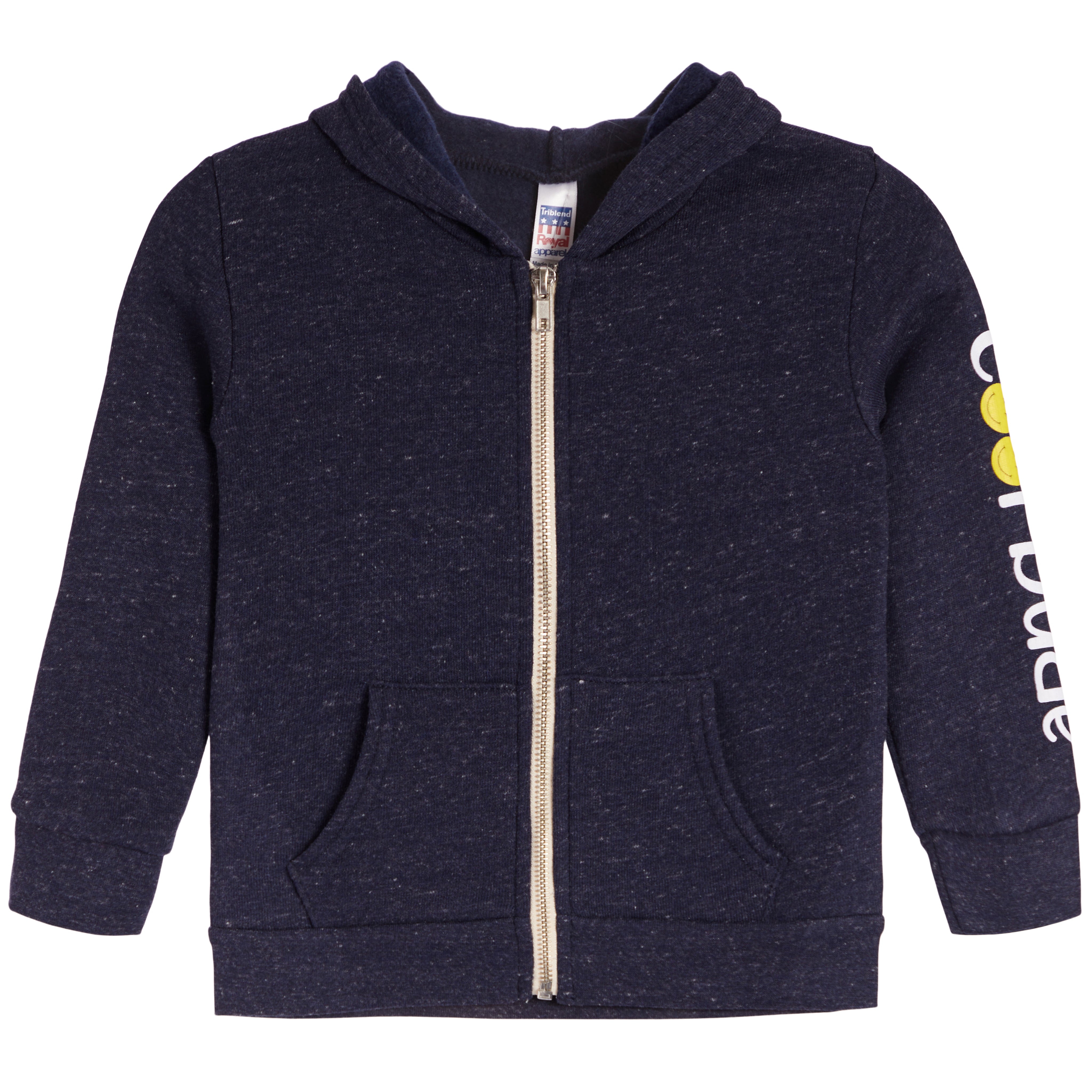 Cool Dude Smiley Zip Hoodie - Denny's