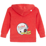Draft Pick Football Helmet Full Zip Hoodie - Denny's