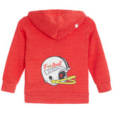 Draft Pick Football Helmet Full Zip Hoodie - Denny's
