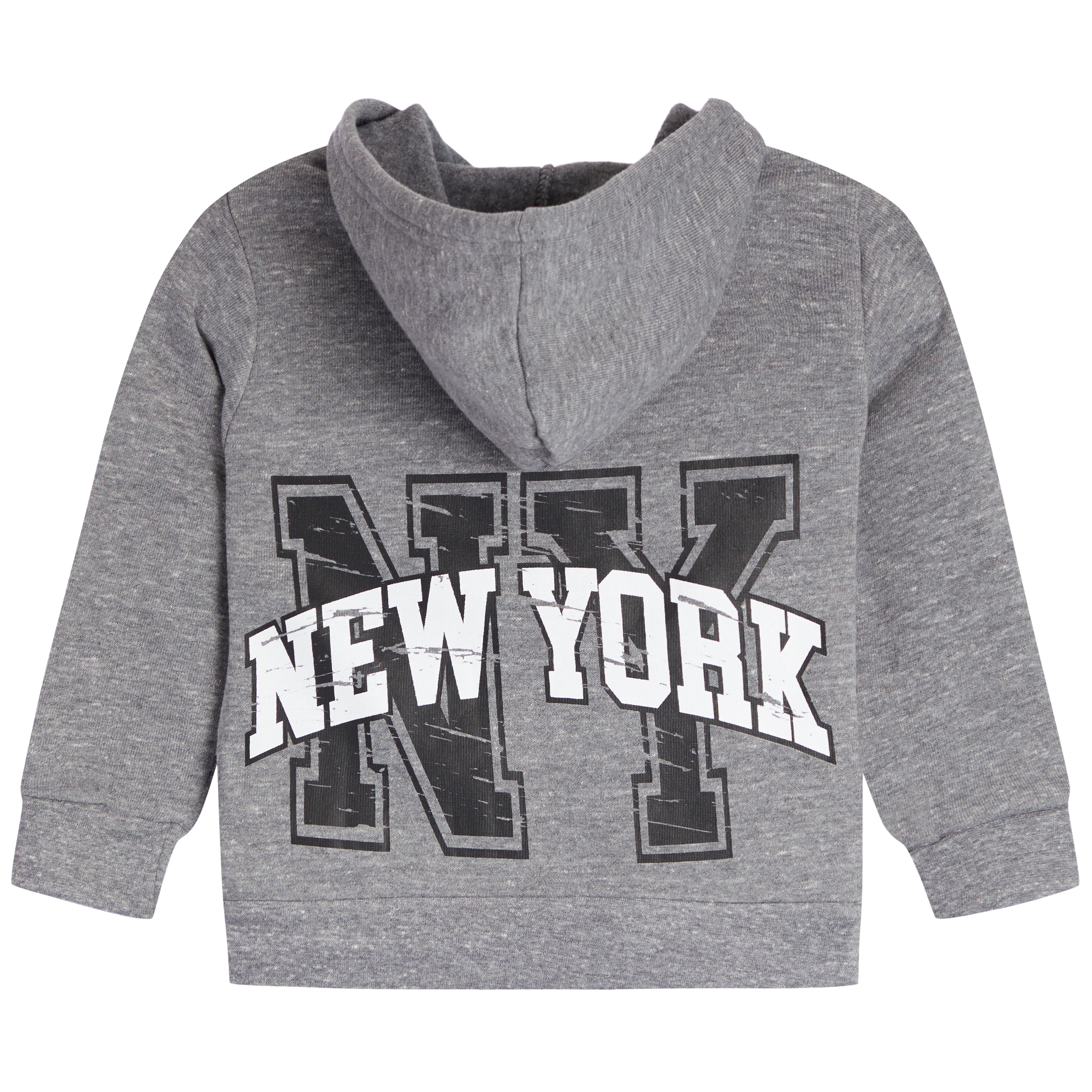 Smiley Patch New York Zip Hoodie - Denny's