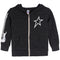 Rock n Roll Guitar Sleeve Zip Hoodie - Denny's