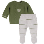 2pc Bear Knit Set - Denny's