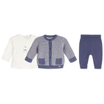 3pc Blue Bear Set - Denny's