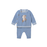 2pc Bear Knit Set