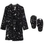 Stars And Planet Robe & Slipper Set - Denny's