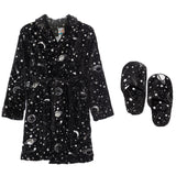 Stars And Planet Robe & Slipper Set - Denny's