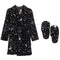 Stars And Planet Robe & Slipper Set - Denny's