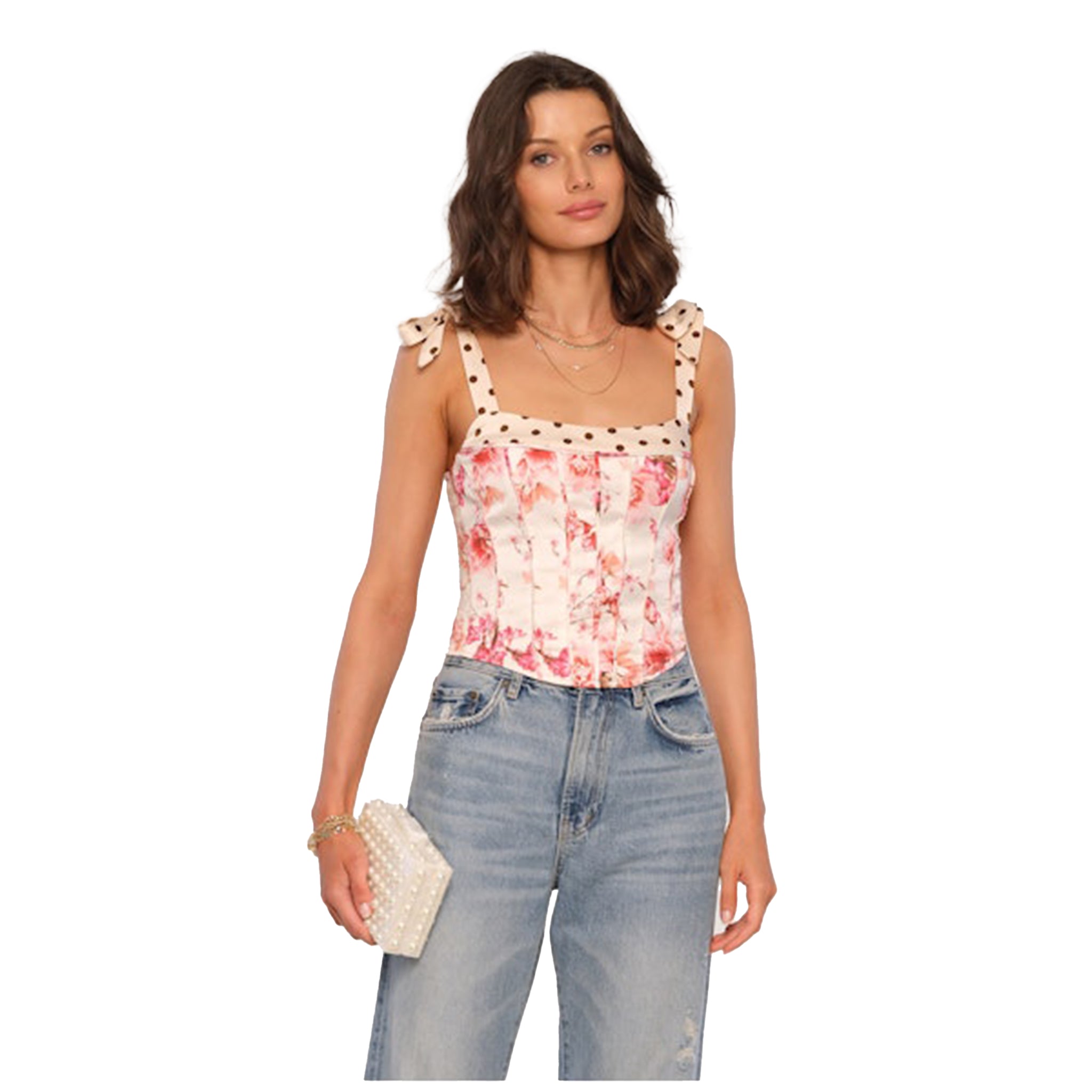 Essie Floral Tank - Denny's