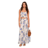 Toby Floral Skirt and Tank Set - Denny's