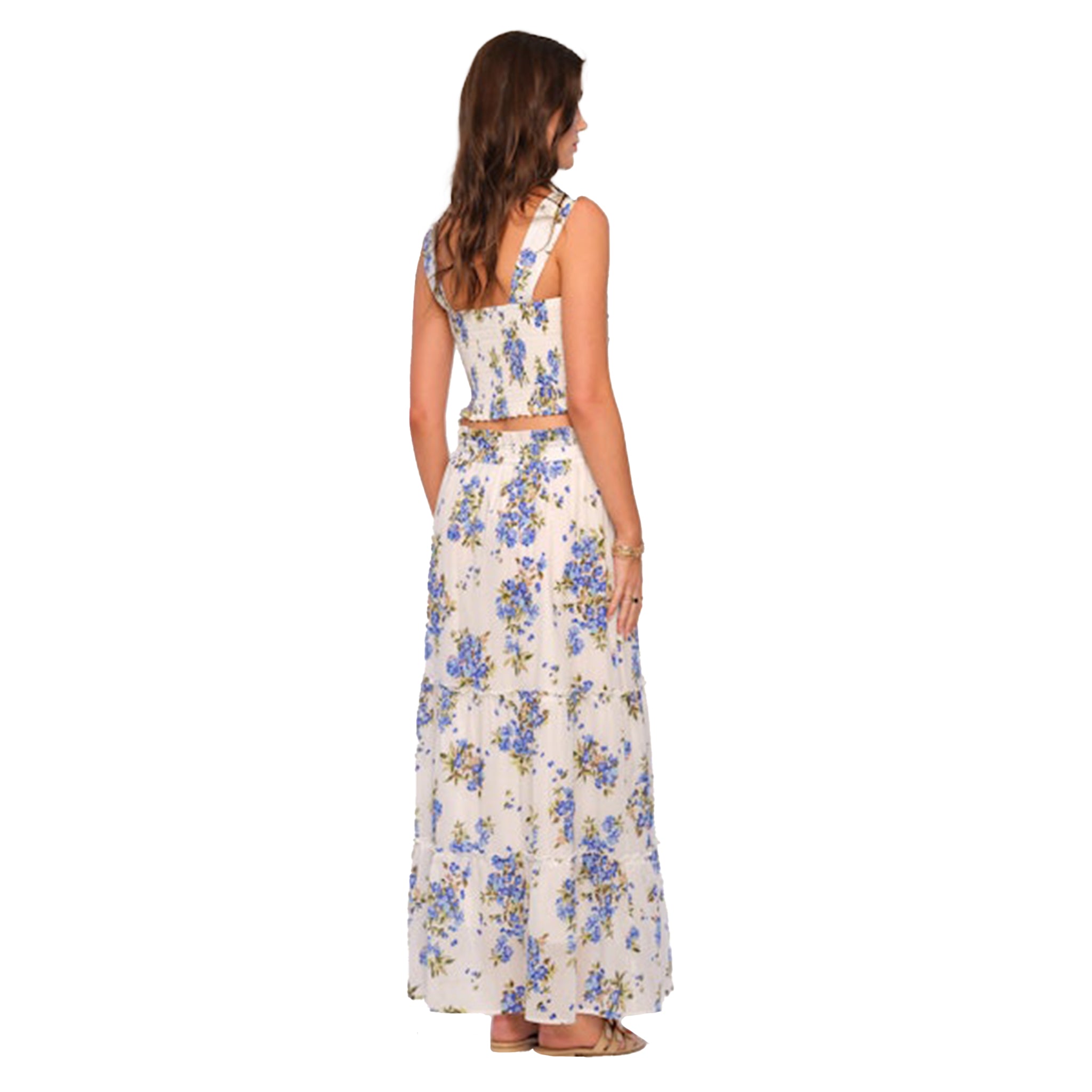 Toby Floral Skirt and Tank Set - Denny's