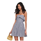 Gala Check Dress