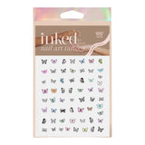 Butterfly Nail Art Tattoo - Denny's