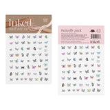 Butterfly Nail Art Tattoo - Denny's