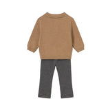 Polo Sweater and Pant Set