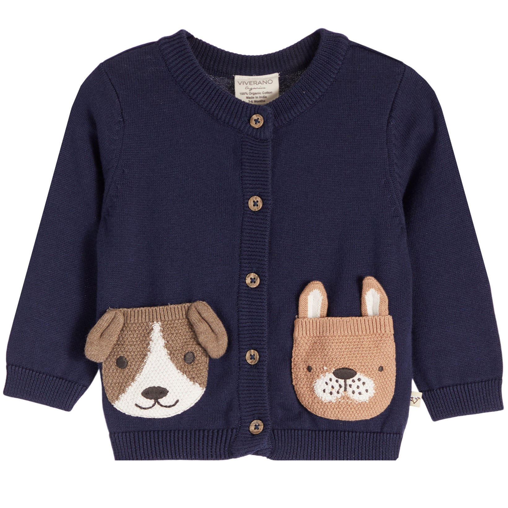 2pc Dog Cardigan & Knit Pant - Denny's