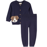 2pc Dog Cardigan & Knit Pant - Denny's