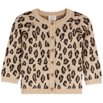 2pc Leopard Bow Knit Set - Denny's
