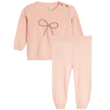 2pc Bow Knit Set