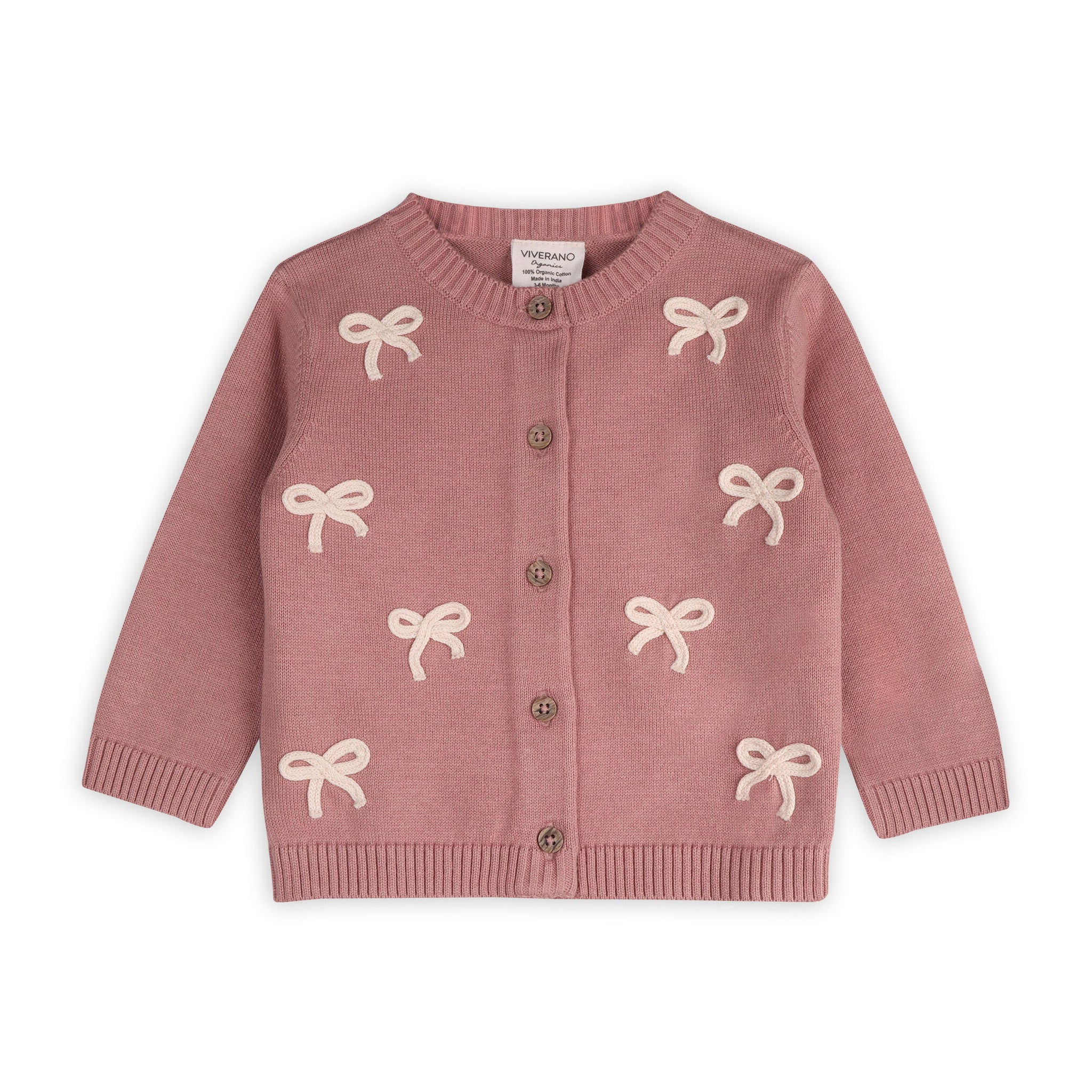 Bow Cardigan Sweater - Denny's
