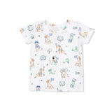 Country Club Dogs 2pc Short Sleeve Lounge Set