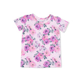 Rose Abundance Short Sleeve Lounge Set
