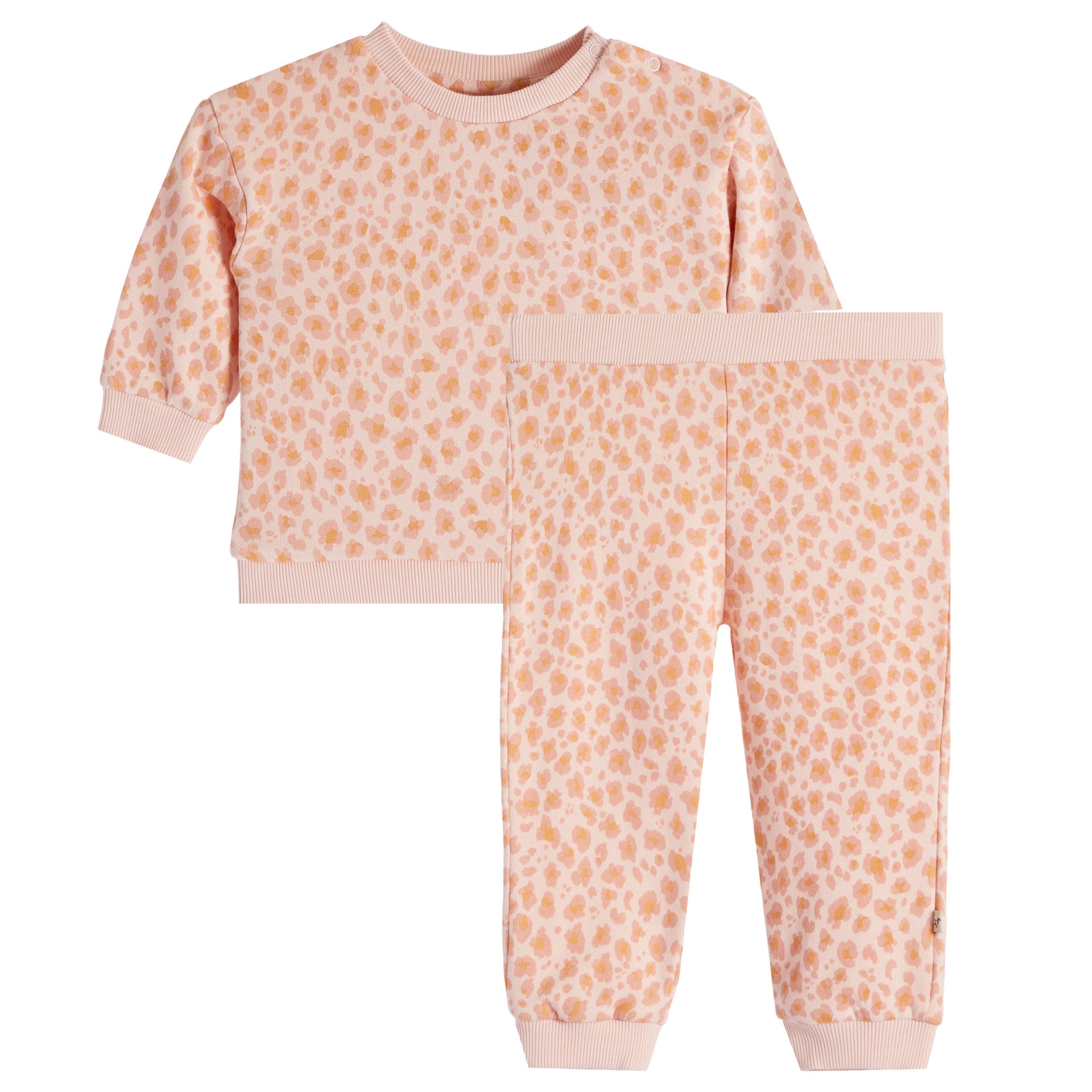 2pc Leopard Jog Set - Denny's