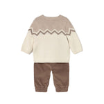 2pc  Argyle Cord Pant Set - Denny's