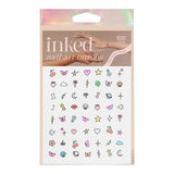 Pastel Magic Nail Art Tattoo - Denny's
