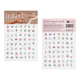 Pastel Magic Nail Art Tattoo - Denny's
