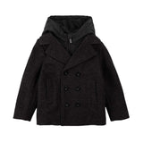 Heathered Peacoat - Denny's