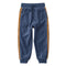 Retro Stripe Velour Jogger - Denny's