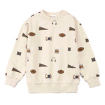 Varsity Print Sweatshirt - Denny's