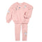 2pc Embroidered Flowers Jog Set - Denny's