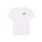 A white short-sleeve crewneck t-shirt with a small black 'L/AB