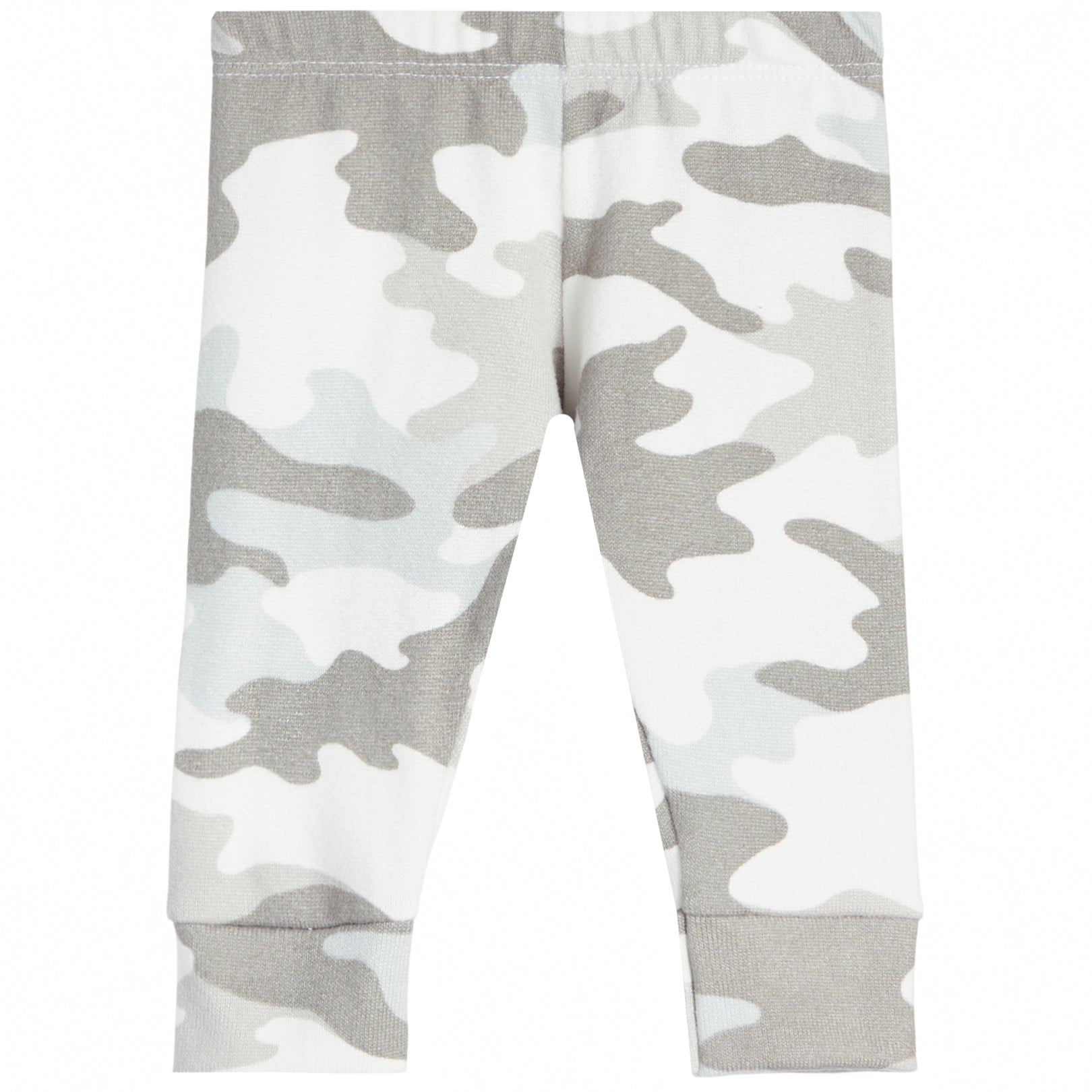 2pc Knit Blue Camo Raglan Onesie Set - Denny's