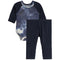 2pc Tie Dye Raglan Onesie Set - Denny's