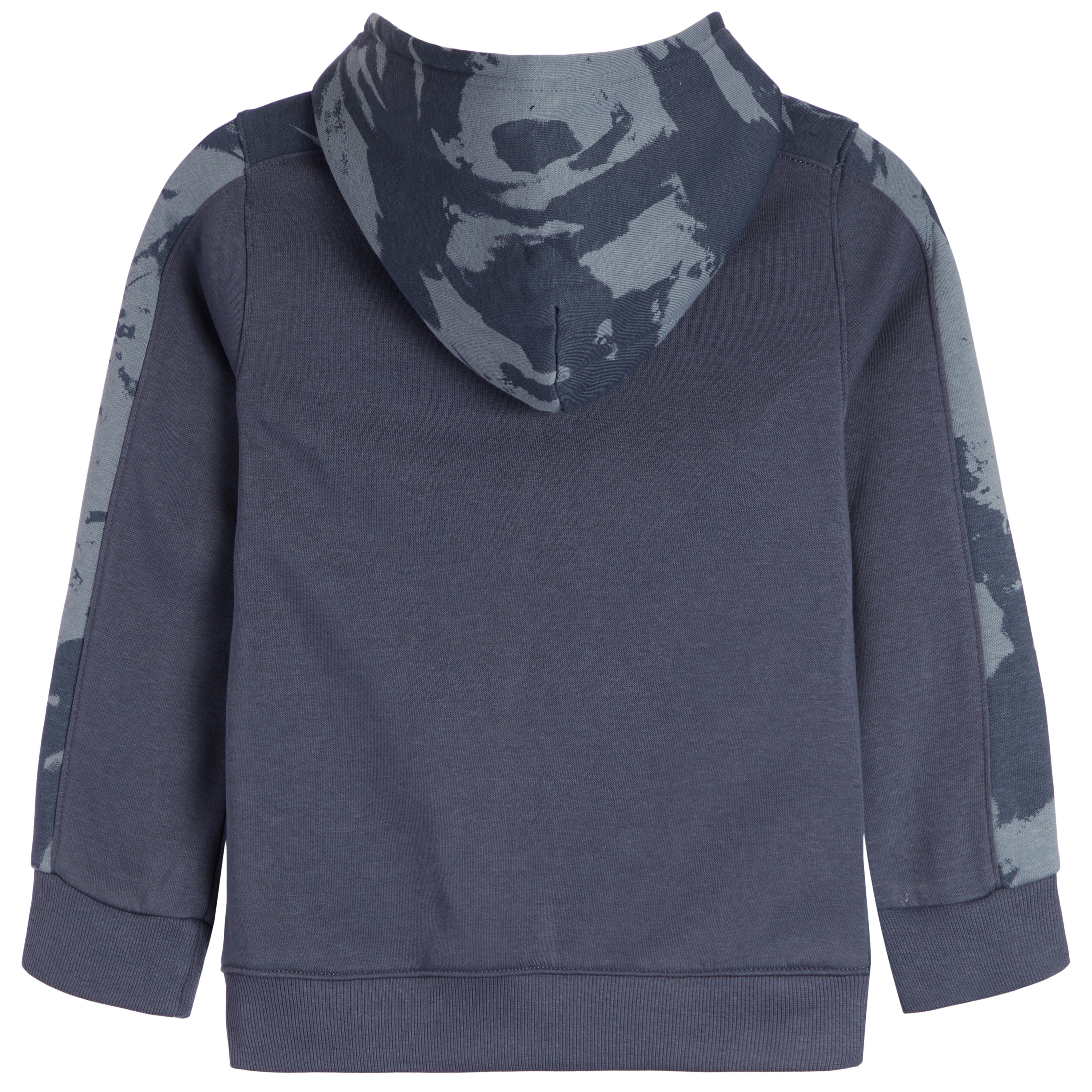 Plume Color Block Sherpa Lined Hoodie - Denny's