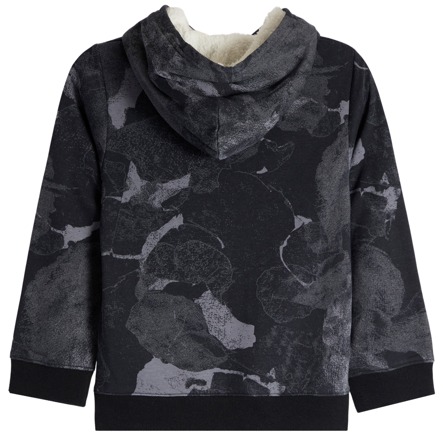Rock Shades Camo Sherpa Lined Hoodie - Denny's