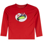 Baseball Unravel L/S Tech Tee - Denny's