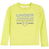 Twist Mesh Logo Long Sleeve Tee